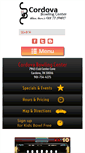 Mobile Screenshot of cordovabowlingcenter.net
